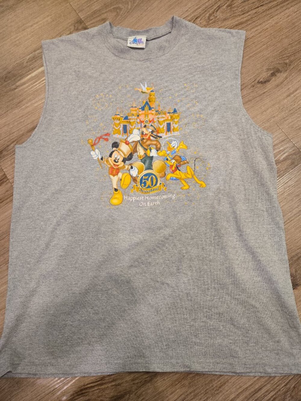 Disneyland Resort 50th Year Anniversary Graphic Tank L